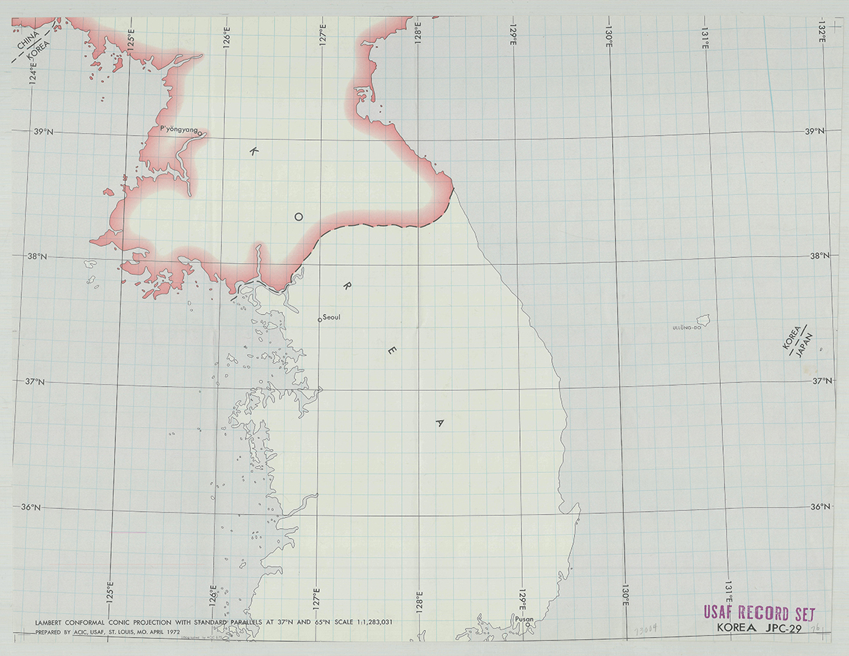 （Jet Pilotage Charts） KOREA JPC-29