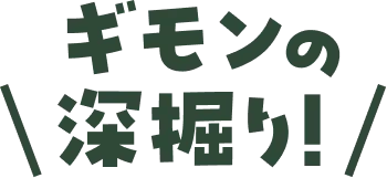 ギモンの深掘り！